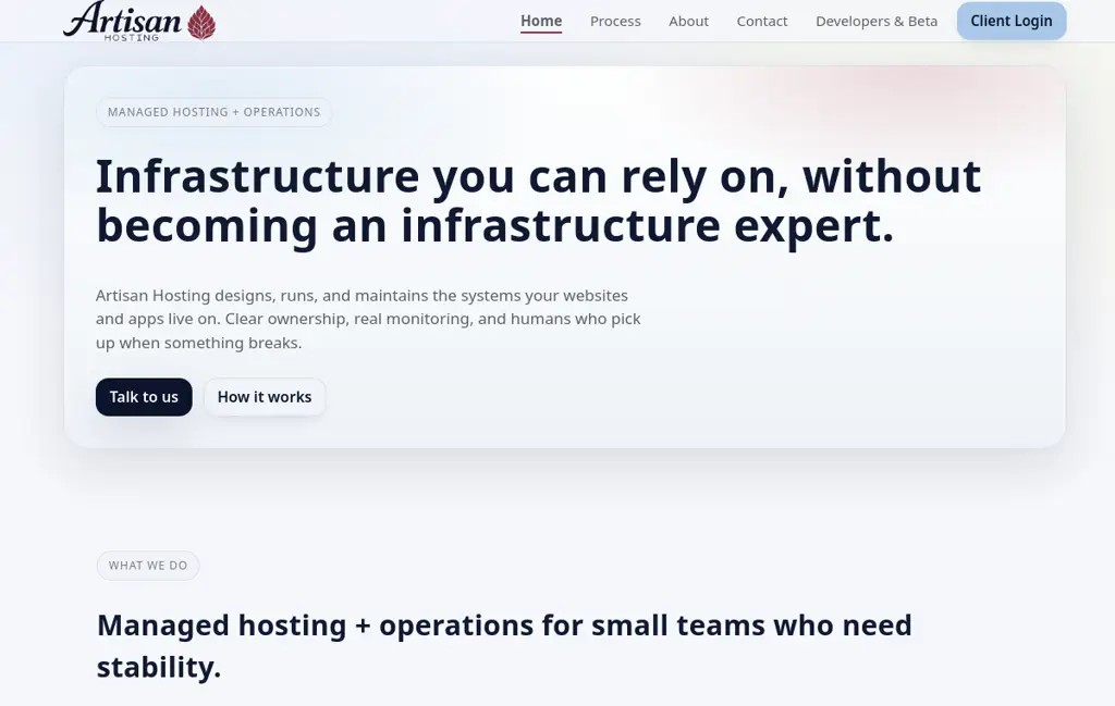 Website preview loading
